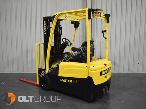 Hyster 3 Wheel Battery Electric Forklift Container Mast 2016 Model Battery 4600mm Lift Height