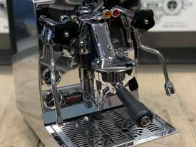 BRUGNETTI VIOLA 1 GROUP BRAND NEW STAINLESS STEEL ESPRESSO COFFEE MACHINE - picture0' - Click to enlarge