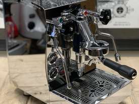BRUGNETTI VIOLA 1 GROUP BRAND NEW STAINLESS STEEL ESPRESSO COFFEE MACHINE - picture0' - Click to enlarge
