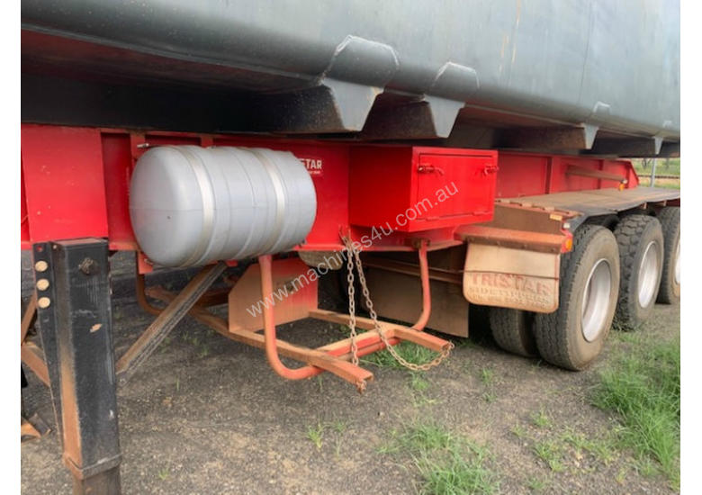 caption Tristar Industries R/T Lead/Mid Side tipper Trailer