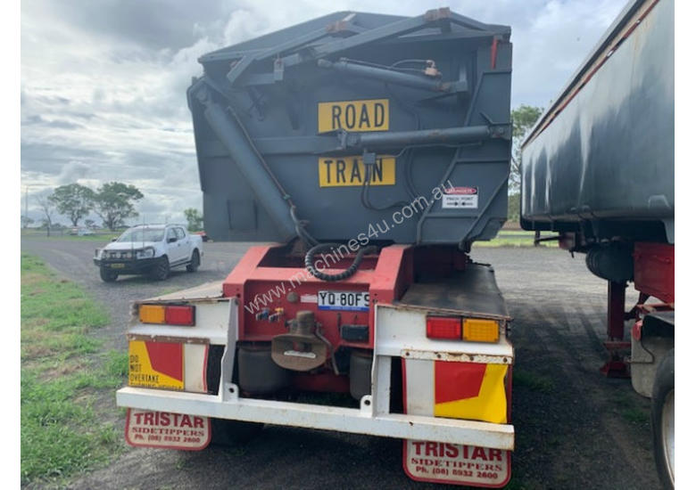 caption Tristar Industries R/T Lead/Mid Side tipper Trailer