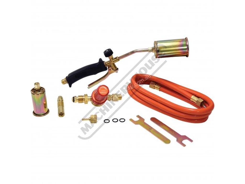 New bossweld 400121 LPG Heating Brazing Kit Suits LPG Gas 3 x Nozzles