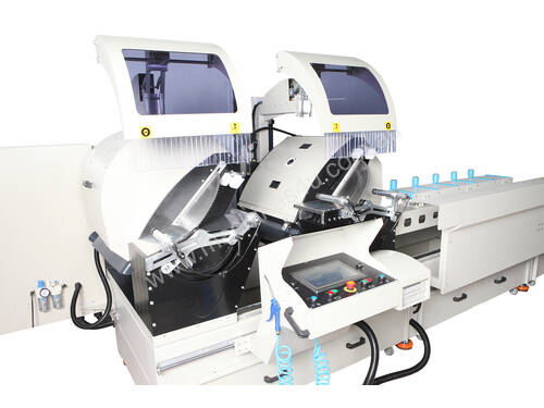 AS 434/1 Industrial Double Head Cutting Machine Ø 600 mm - Semi-automatic with 1 Axis Servo Control