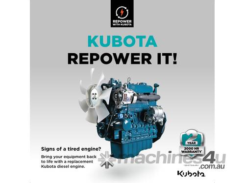 New Kubota KUBOTA ZG127S Z125S MOWER ENGINE Diesel Engines in HAMILTON, QLD