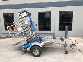 GENIE AWP-30S aerial work platform lift and trailer  - picture0' - Click to enlarge