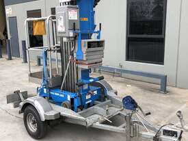 GENIE AWP-30S aerial work platform lift and trailer  - picture0' - Click to enlarge
