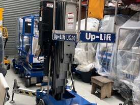 USED 30FT VERTICAL PUSH AROUND MAN LIFT 12V DC - picture1' - Click to enlarge