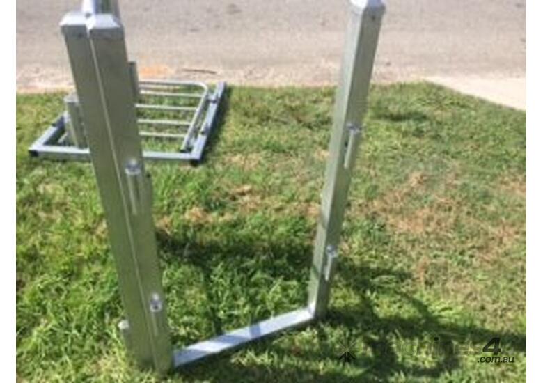 caption Sheep Drafting Gate