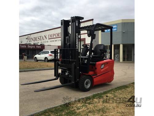 Brand new 1.8 Tonne 3-Wheel Electric Forklift