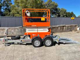 19ft Scissor trailer package - Used Scissor + New Trailer  - picture0' - Click to enlarge