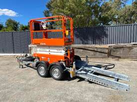 19ft Scissor trailer package - Used Scissor + New Trailer  - picture1' - Click to enlarge