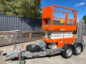 19ft Scissor trailer package - Used Scissor + New Trailer  - picture0' - Click to enlarge