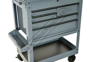 Steel Service Cart - Deluxe SDC-5E 5 Drawers 320kg Total Load Capacity
