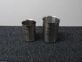 Stainless Steel Beakers - picture2' - Click to enlarge