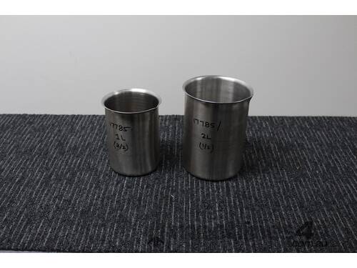 Stainless Steel Beakers