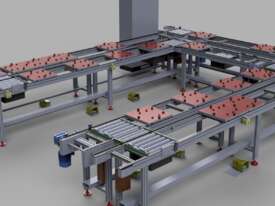Industrial Chain Conveyor System - picture0' - Click to enlarge
