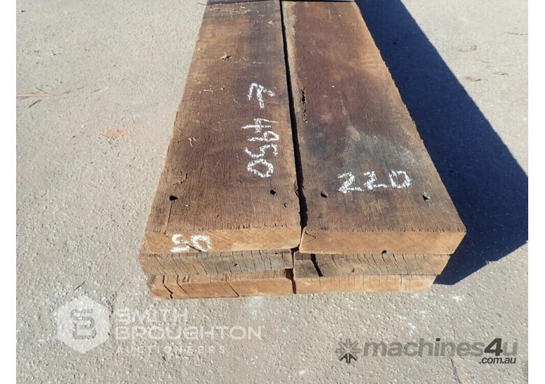 Used 6 X JARRAH TIMBER BEAMS Steel Beam Assembly in , Listed on
