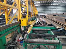 Steel beam processing machine unfinished project - picture0' - Click to enlarge