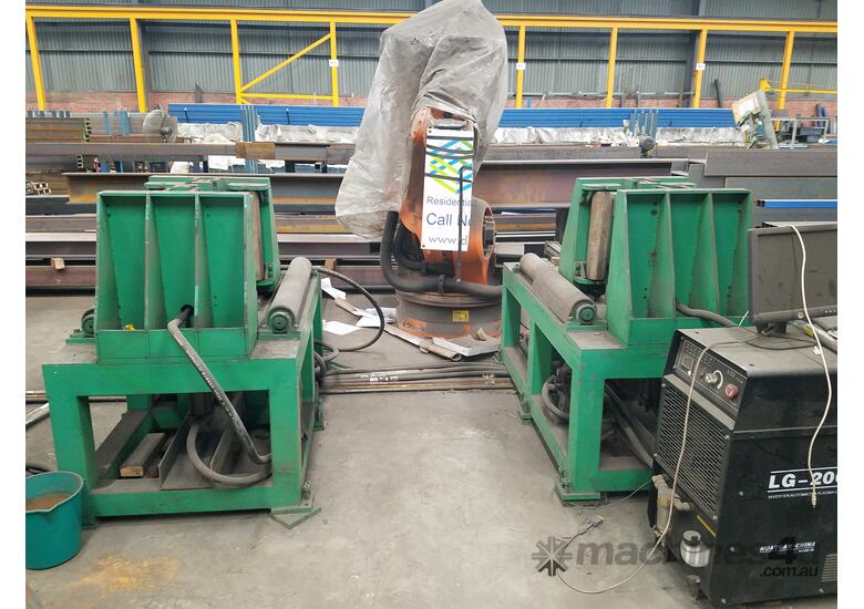 Used 2016 Chinese with Kuka robot Steel beam processing machine
