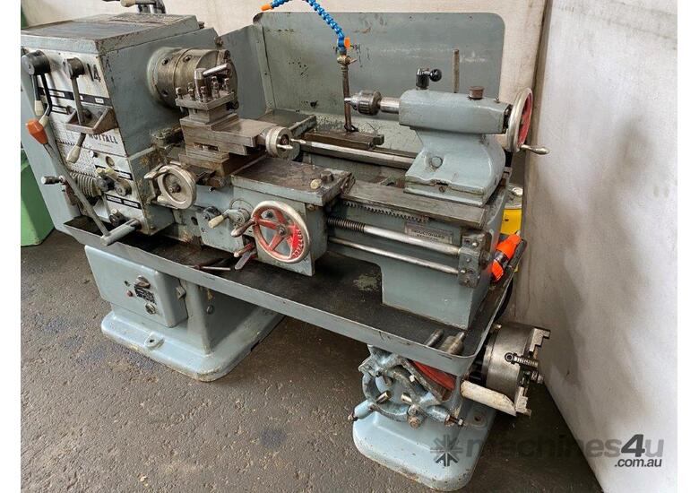 Used nuttall Nuttall 14 Series Lathe 350mm swing x 500mm centres mm tpi