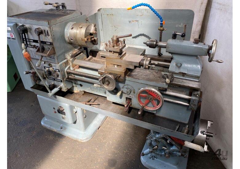Used nuttall Nuttall 14 Series Lathe 350mm swing x 500mm centres mm tpi