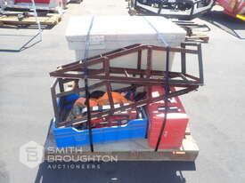 PALLET COMPRISING OF HILTI PR25 LASER LEVEL, 160LITRE ESKY & CAR RAMPS - picture0' - Click to enlarge