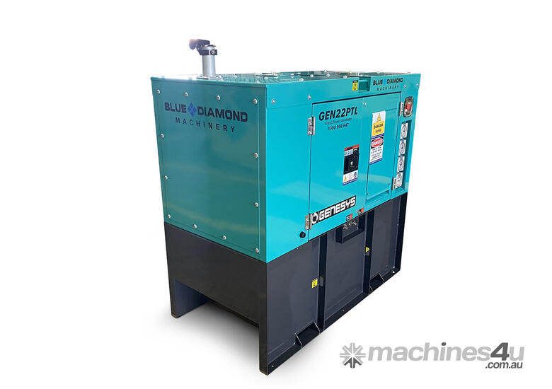 caption 22 KVA Diesel Generator Long Range PERKINS Engine