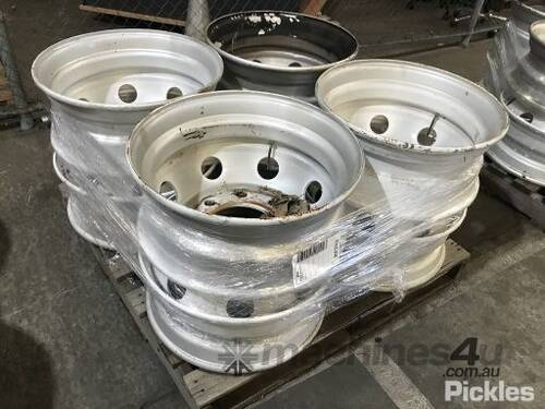 1 Pallet Of 8x 8 Stud Truck Rims