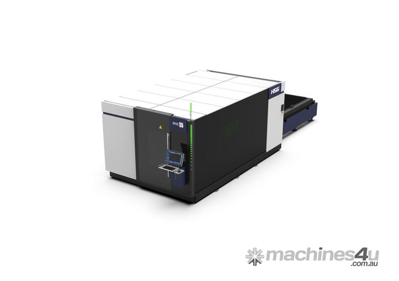 caption HSG 3015T 4kW Fiber Laser Cutting Machine * ALPHA WITTENSTEIN RACK AND PINION *