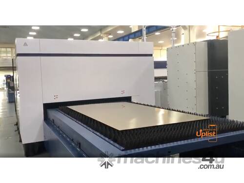 caption HSG 3015T 4kW Fiber Laser Cutting Machine * ALPHA WITTENSTEIN RACK AND PINION *