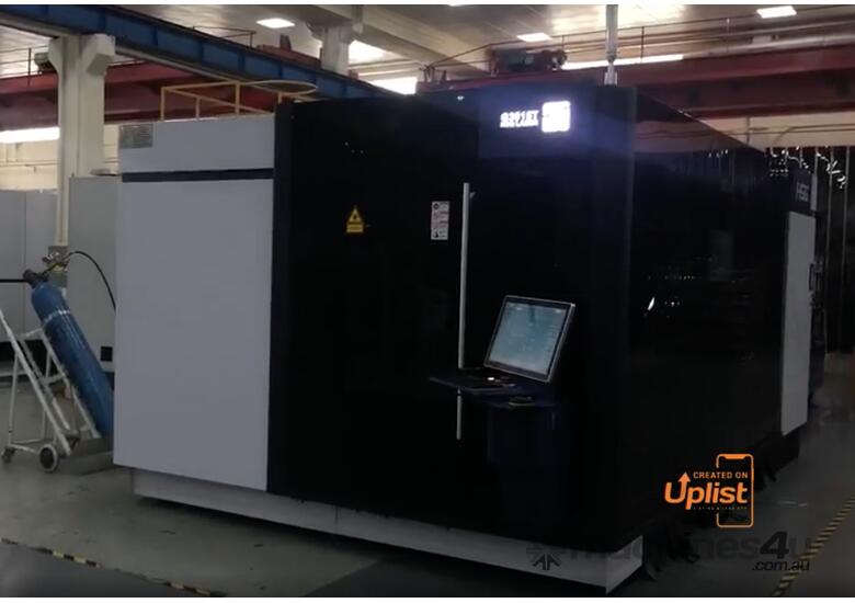 caption HSG 3015T 4kW Fiber Laser Cutting Machine * ALPHA WITTENSTEIN RACK AND PINION *
