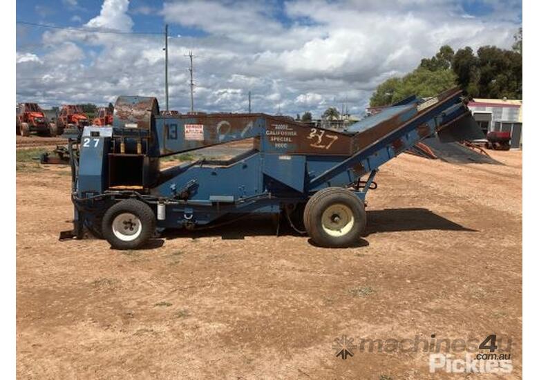 Used Weiss McNair Weiss McNair California Special 9800 Nut Harvesters in , Listed on Machines4u