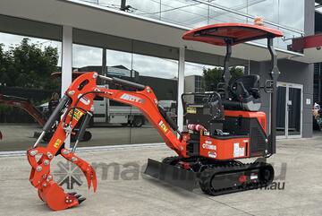 Mini Excavator 1.3 T HAIHONG CTX 8010 Package Deal with 2 SPEED TRACKING!