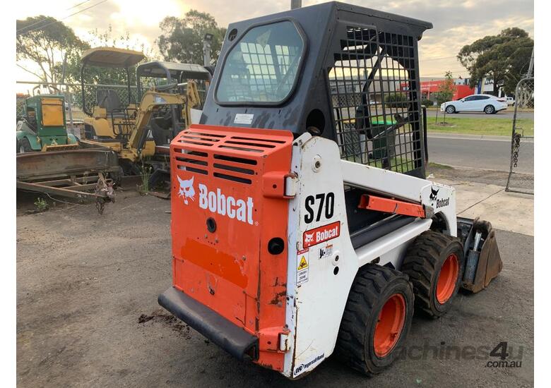 caption Bobcat S70 23.5 hp Skid Steer Loader