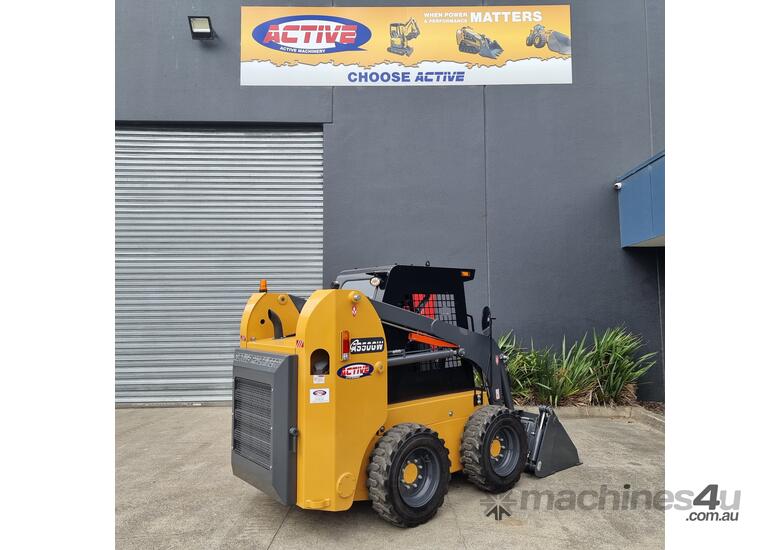  AS50GW Wheeled Skid Steer | Includes 4-in-1 Bucket | Versatile Performance and Manoeuvrability