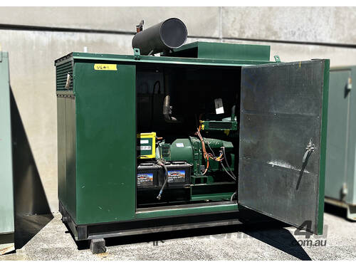 caption MACFARLANE - 20kVA Dorman Enclosed Generator Set