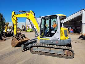 2018 WACKER EZ80 8T EXCAVATOR WITH FULL CAB, HITCH BUCKETS AND LOW 900 HOURS - picture1' - Click to enlarge