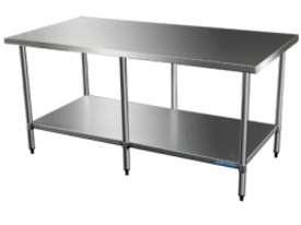 Brayco 3084 Flat Top Stainless Steel Bench (762mmW - picture0' - Click to enlarge