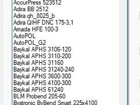 AutoPOL 3D CNC Press Brake Bend Software - multiple Import Formats. Posts for Most Press Brakes - picture1' - Click to enlarge