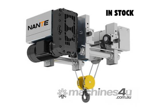 Nante NHA Series Wire Rope 6.3T Hoist & Trolley - Exclusive Distributor