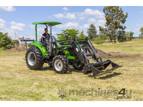 New AgKing 70HP ROPS 4WD tractor with FEL 4in1 bucket