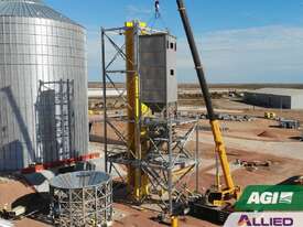 Farm Flat Bottom Grain Silos - picture1' - Click to enlarge