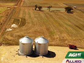 Farm Flat Bottom Grain Silos - picture2' - Click to enlarge