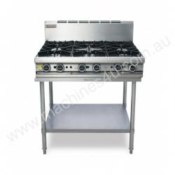 Trueheat T90-6 Gas Heated Cooktop With 6 Open Burn