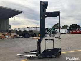 Crown Electric Reach Forklift (Stand on) - picture2' - Click to enlarge