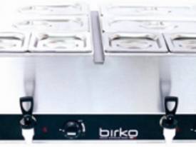 Birko 1110102 Counter-Top Two Full Tray Bain Marie - picture0' - Click to enlarge