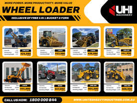 (WA FIELD SHOW SALE) NEW UHI WHEEL LOADERS - picture0' - Click to enlarge