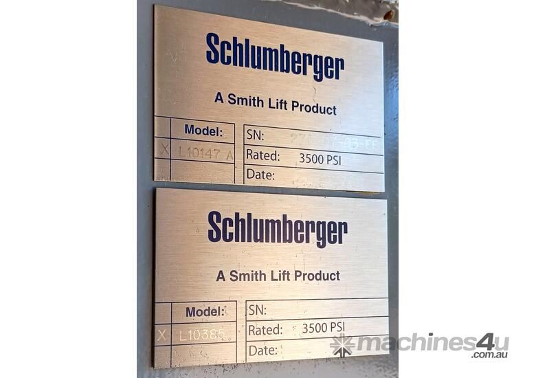 caption Schlumberger 7.5 kW 3500 Psi Electric Hydraulic Power Pack 10147A - LLOYDS DEALS