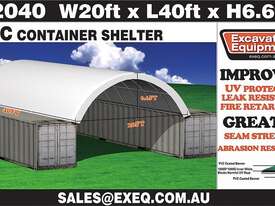 Heavy duty 40ft Container Shelter, Model: C2040 - picture0' - Click to enlarge