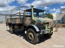 1989 Mercedes Benz Unimog UL1700L Dropside 4x4 Cargo Truck - picture0' - Click to enlarge